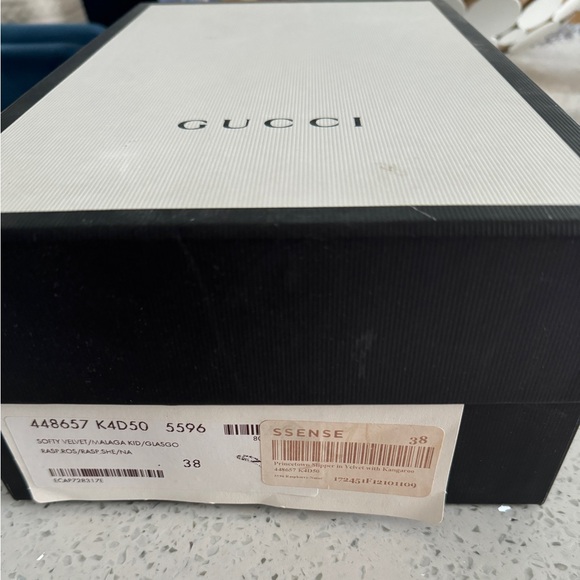 Gucci Magenta Princetown Mules - Picture 10 of 10